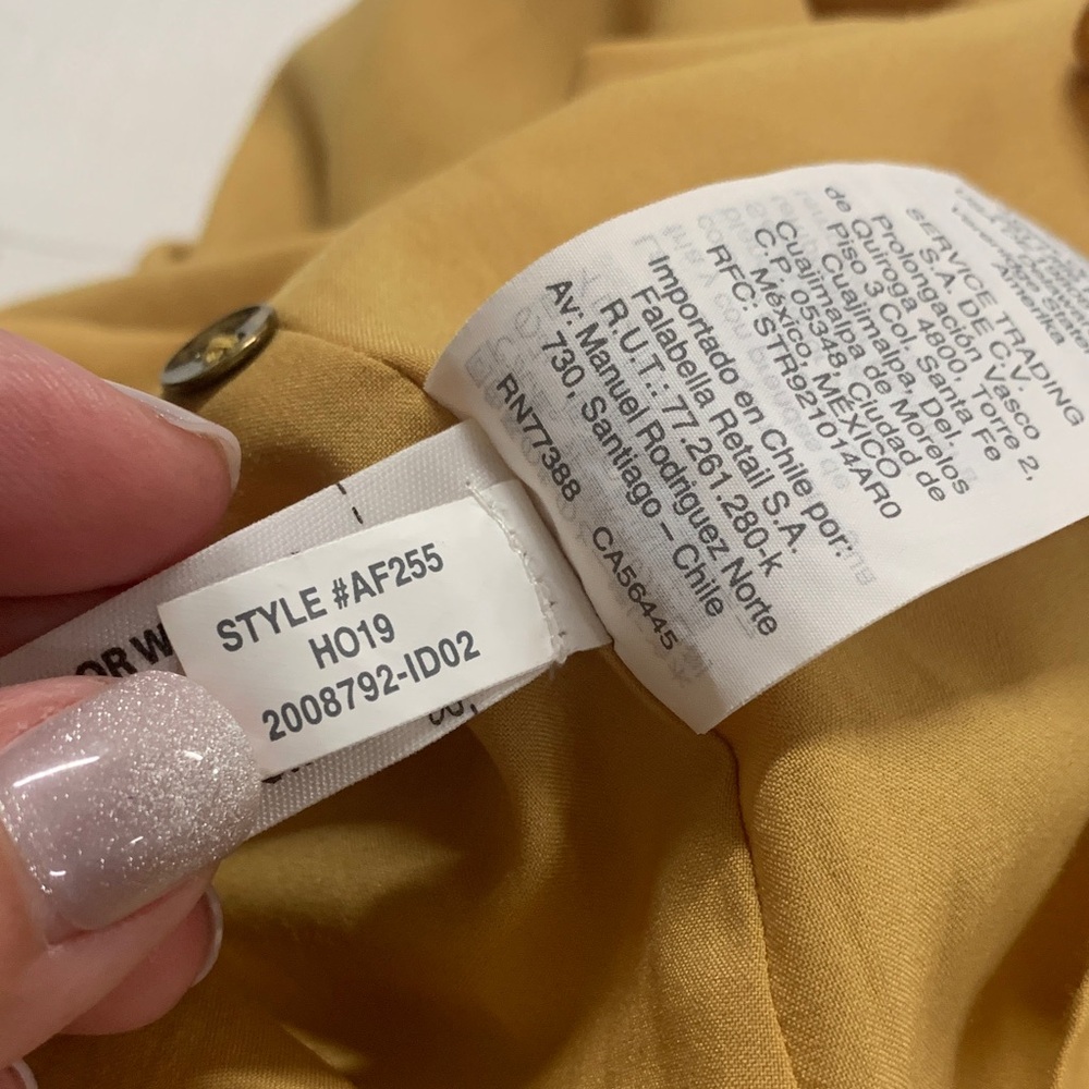 Madewell Mustard Floral Maxi Women’s Size 6 Dress Cottage Core Milk Maid Breezy - Picture 11 of 15